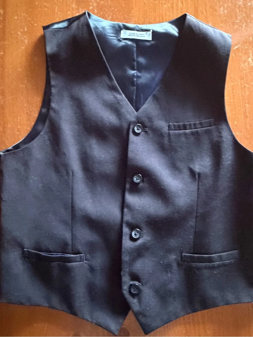 Izod Boys Three Piece Black Suit Size 14 - Picture 7 of 13